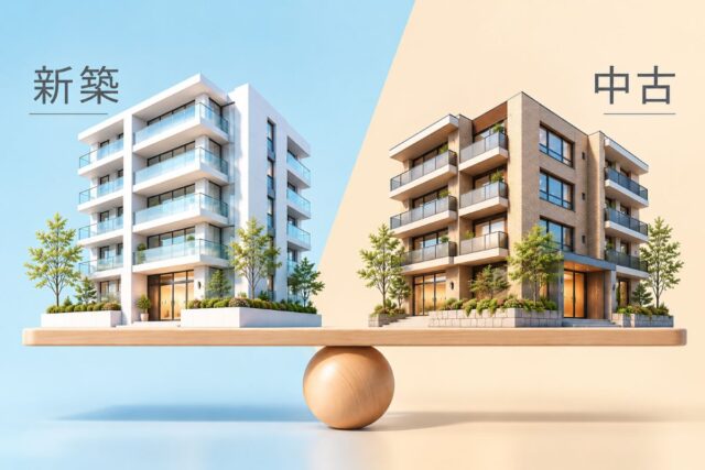 新築と中古どっち？40代独身女性が中古マンションを選んだ理由